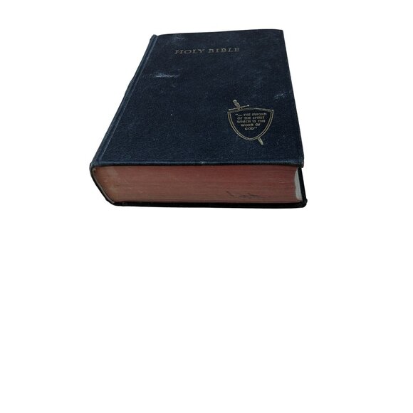 Zondervan King James Version Holy Bible Black Hardcover With Red Edges - Picture 6 of 8
